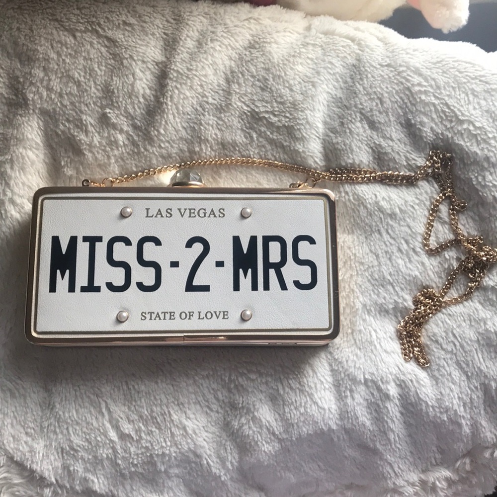 Miss to Mrs Clutch purse